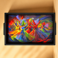 ABSTRACT SUFI DANCING ART